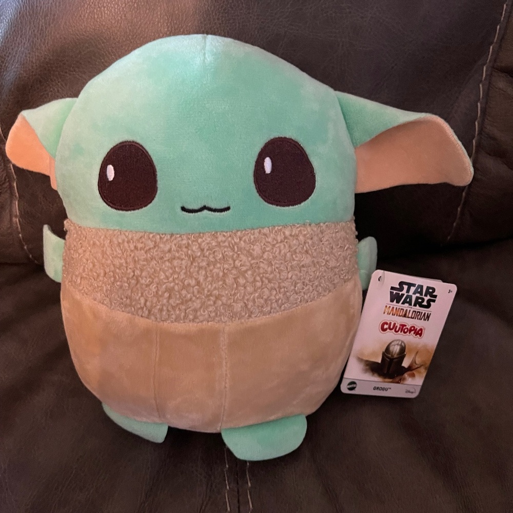 Star Wars mandalorian cuutopia 7 inch plush New NWT